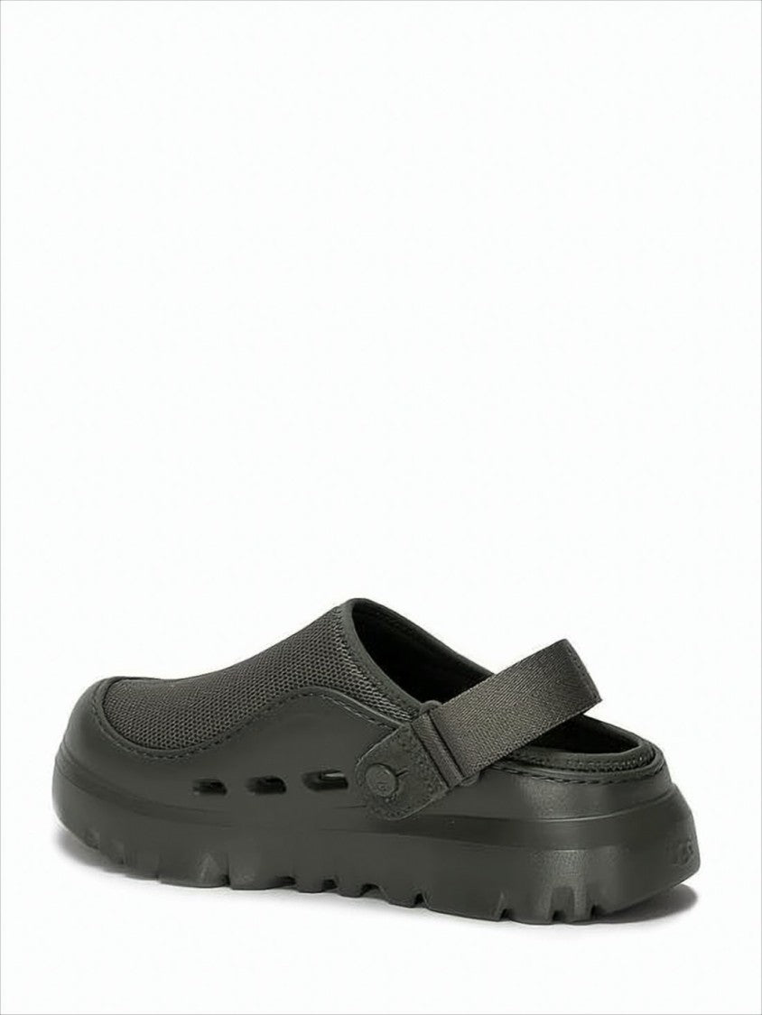 Ugg Slip-On Mule With Rugged Sole