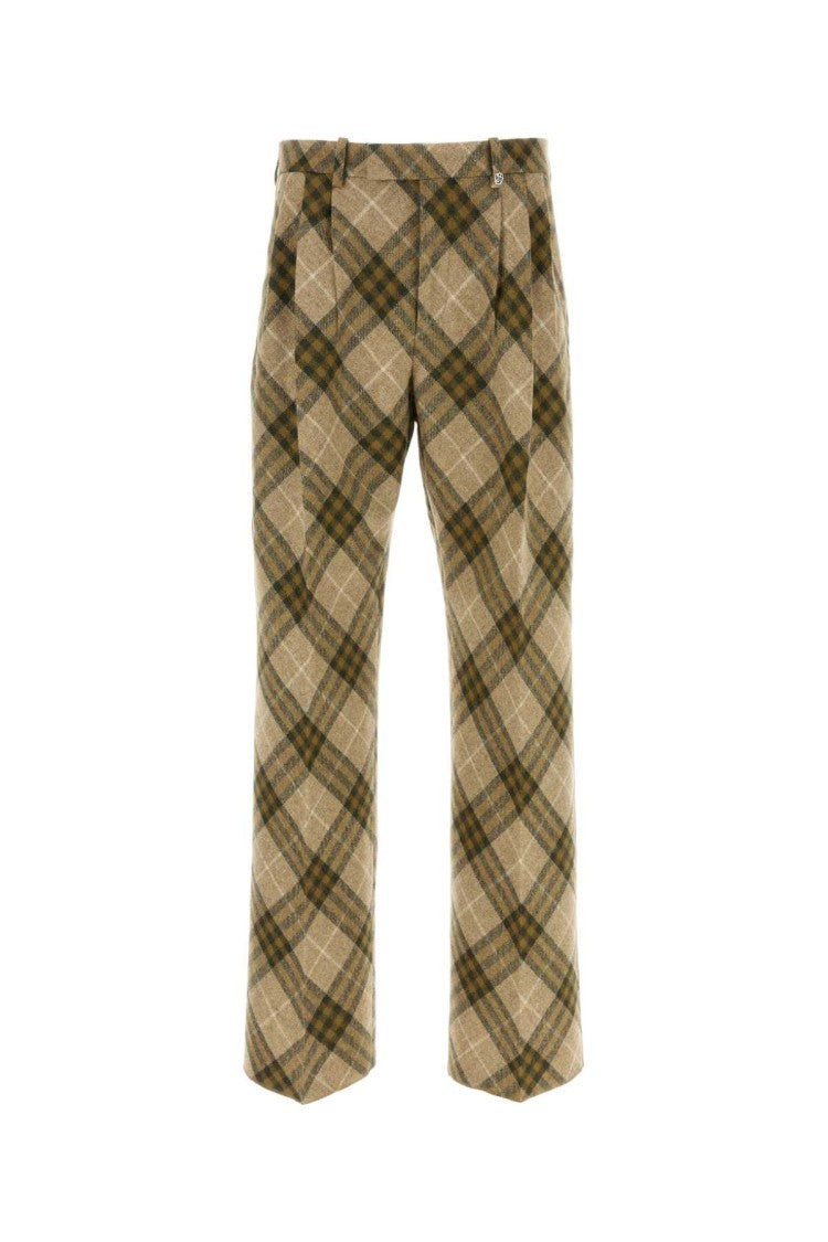 Burberry Embroidered Wool Pant
