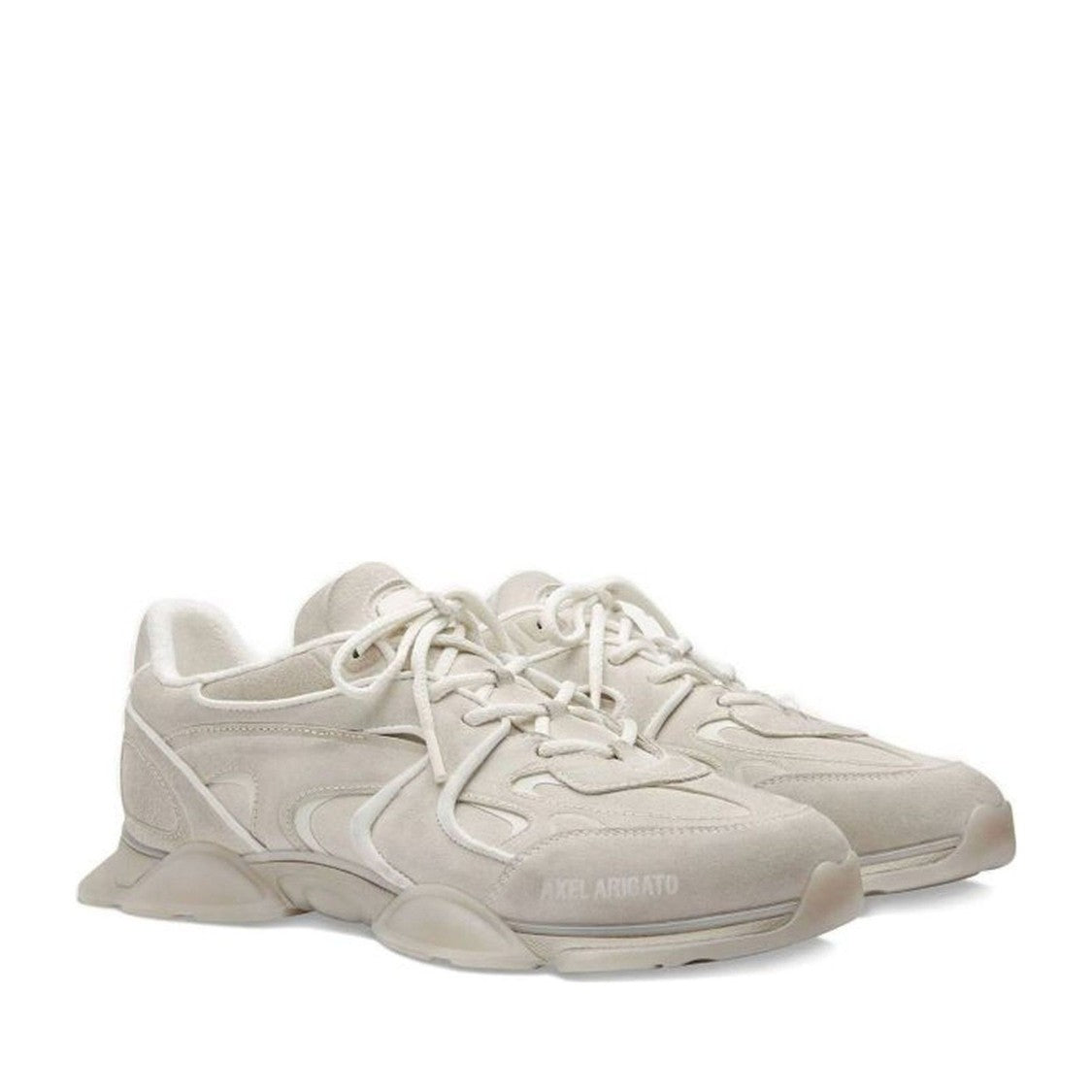 Axel Arigato White Eris Sculpted Design Chunky Sole Sneakers