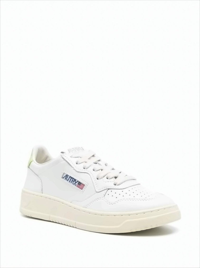 Autry Low-Top Sneakers With Perforated Detailing And Cushioned Sole