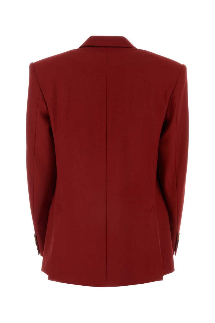 Stella Mccartney Tiziano Red Wool Blazer