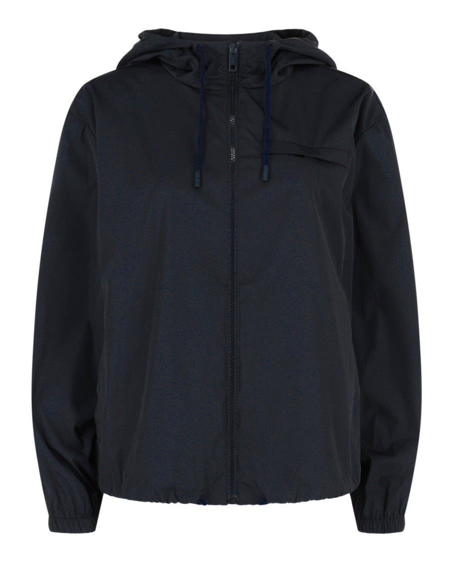 Bally Logo Hooded Windbreaker Jacket
