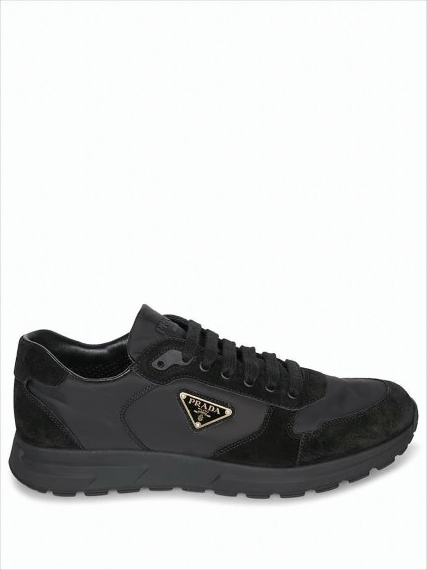 Prada Low-Top Sneaker With Recycled Polyamide