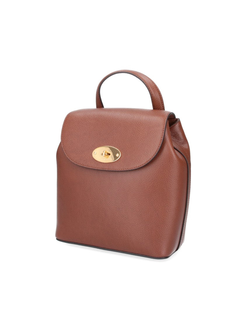 Mulberry Brown Bayswater Leather Mini Backpack