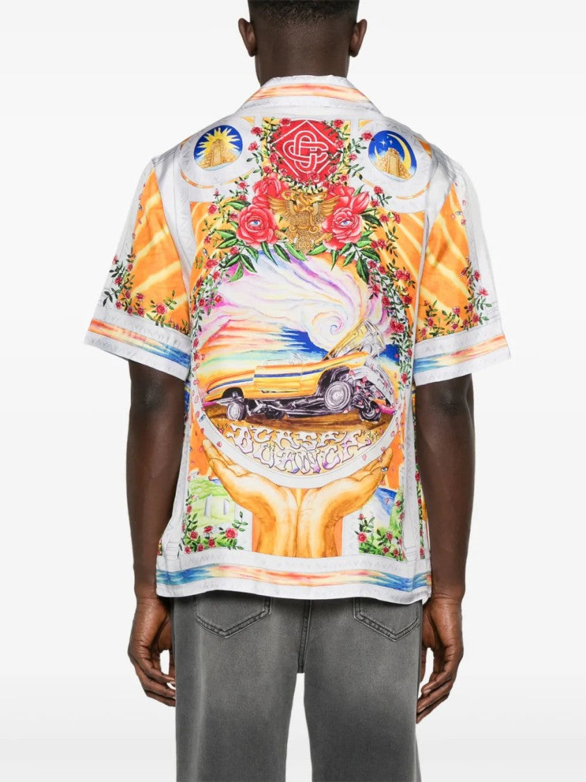 Casablanca Graphic-Print Shirt