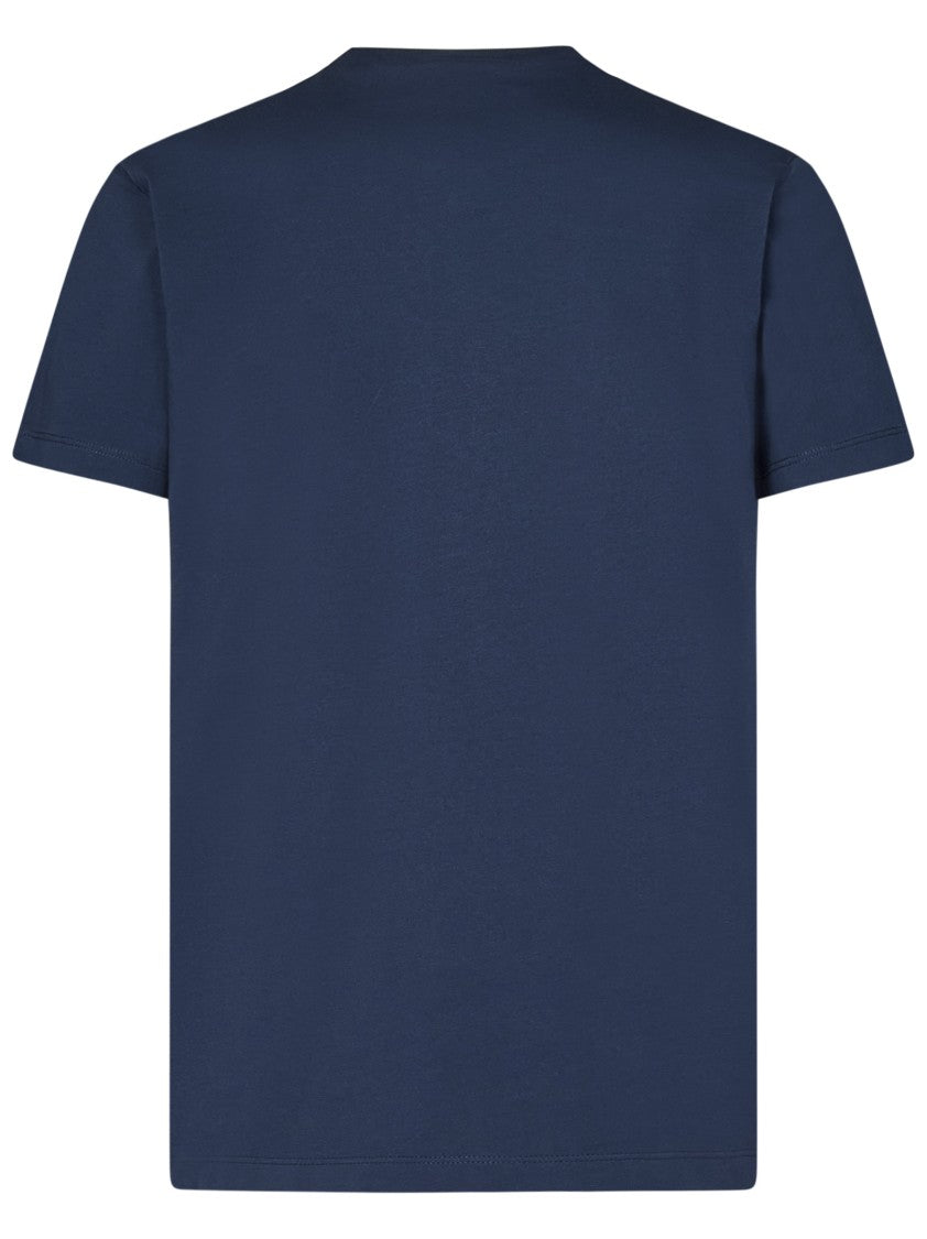 Dsquared2 Soft Blue Cotton Jersey T-Shirt