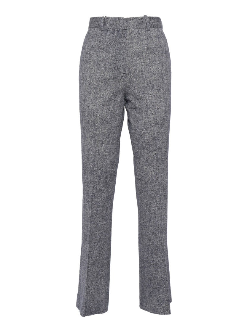 Circolo 1901 Textured Piquet Flared Pants