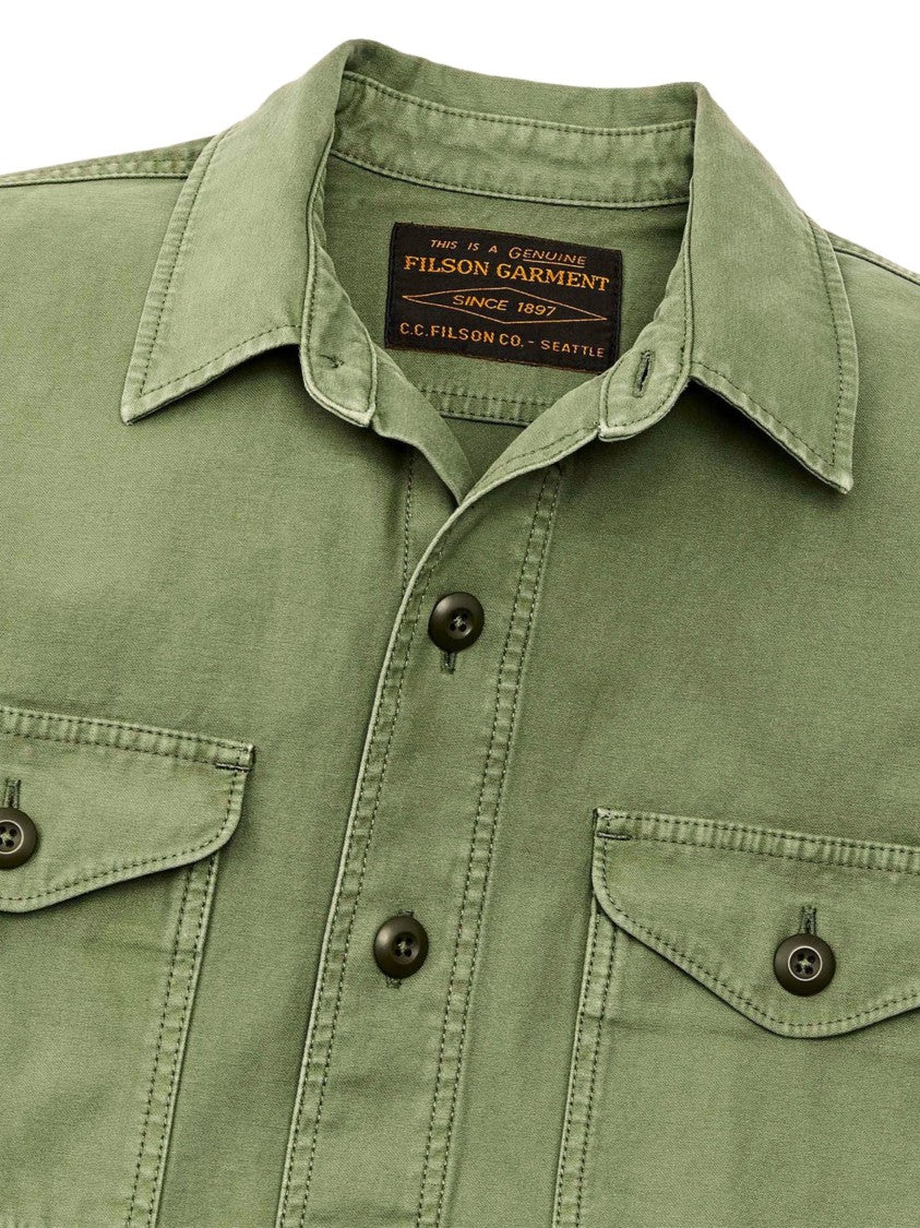 Filson Filson Durable Green Button-Up Shirt