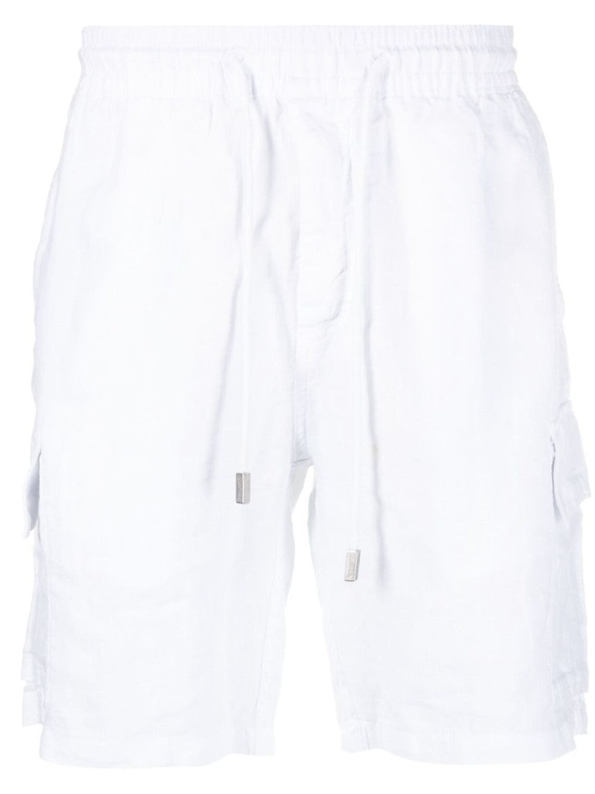 Vilebrequin Cargo Bermuda Shorts With Overdyed Finish