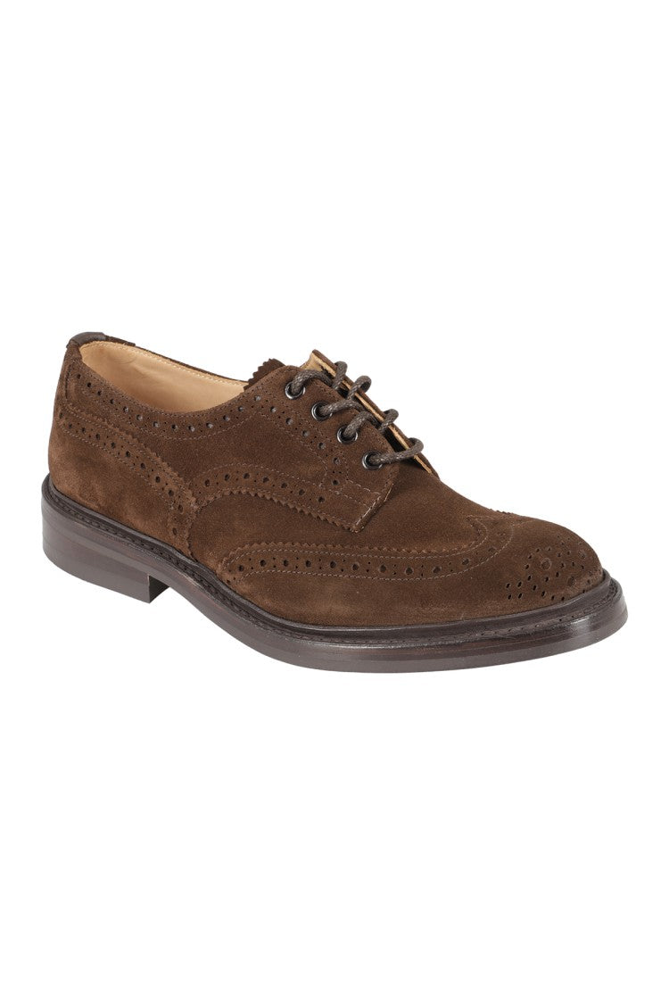 Tricker's Bourton Repello Suede Lace-Up Shoes