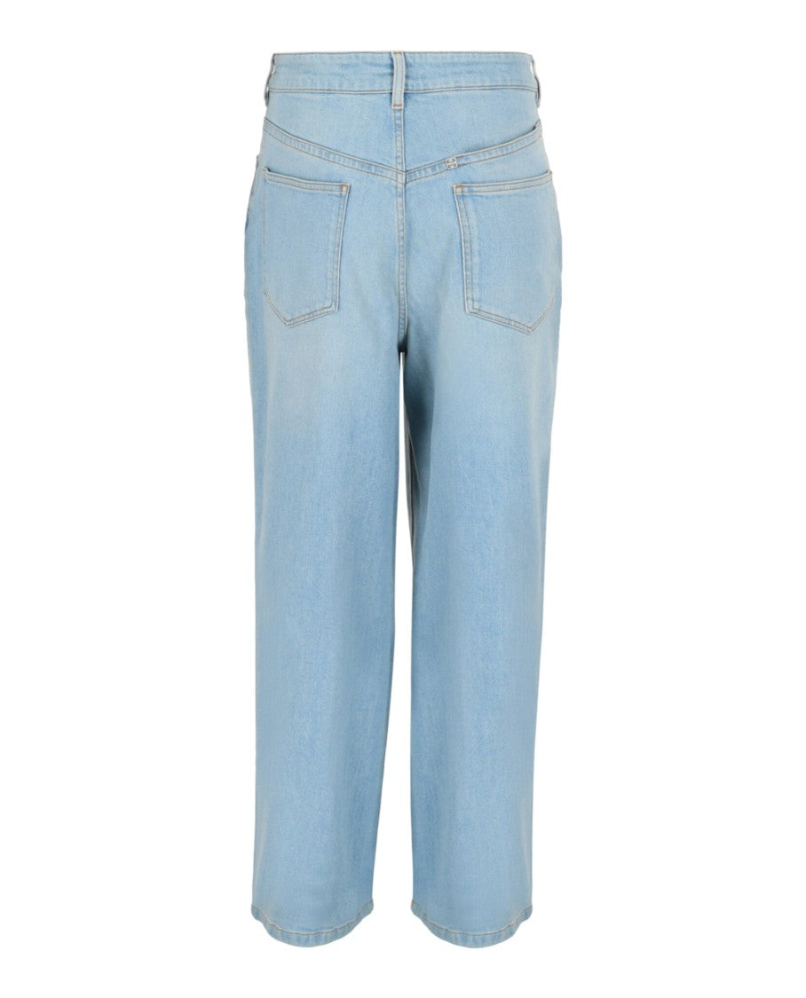 Givenchy Low Crotch Wide-Leg Jeans