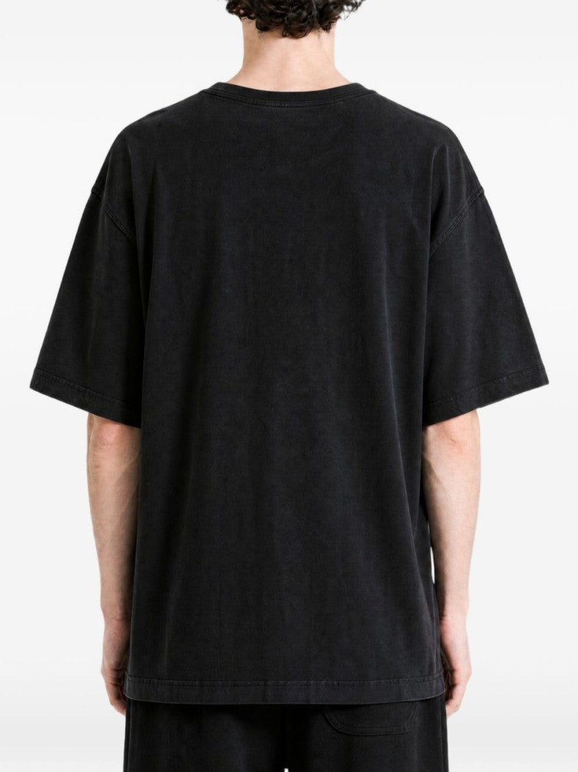 Balenciaga Black The Door Graphic Print T-Shirt