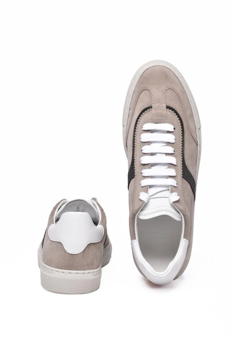 Brunello Cucinelli Suede Sneakers - Grey