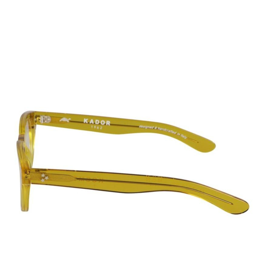 Kador Kosmo Star Translucent Yellow Acetate Sunglasses