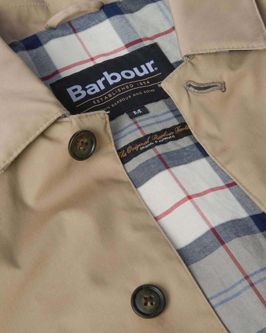 Barbour Rokig Lightweight Mac Jacket - Washed Stone