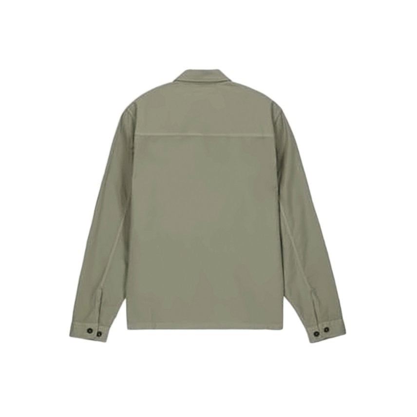 C.P. Company Structured Collar Long-Sleeve Shirt With Concealed Placket