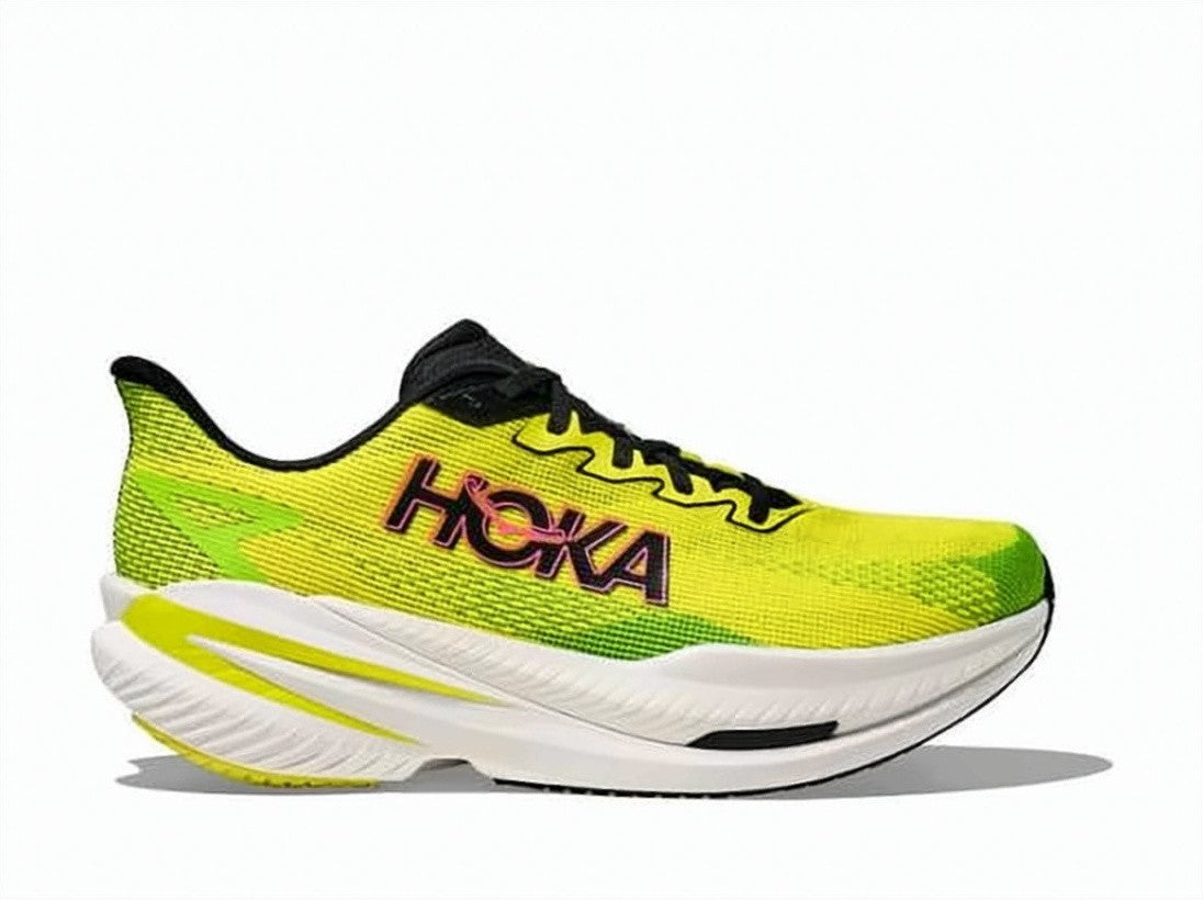 Hoka Mesh Sneakers With Sculpted Rubber Sole