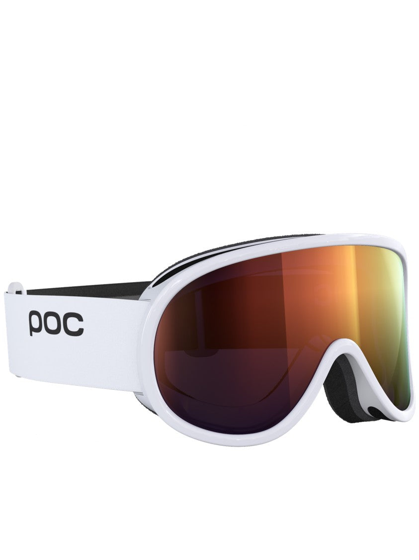 Poc White Retina Reflective Lensed Ski Goggle