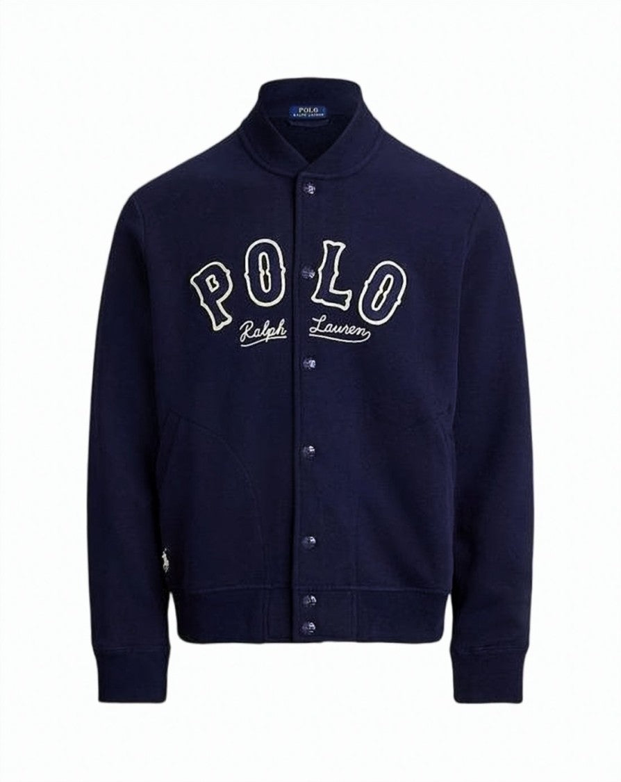 Polo Ralph Lauren Navy Blue Varsity Jacket