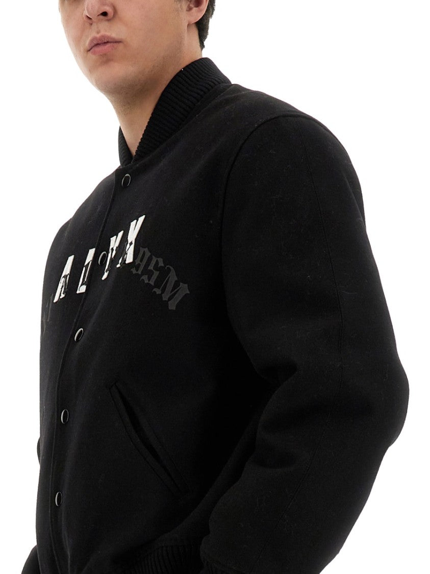 1017 Alyx 9Sm Bold Logo Bomber Jacket