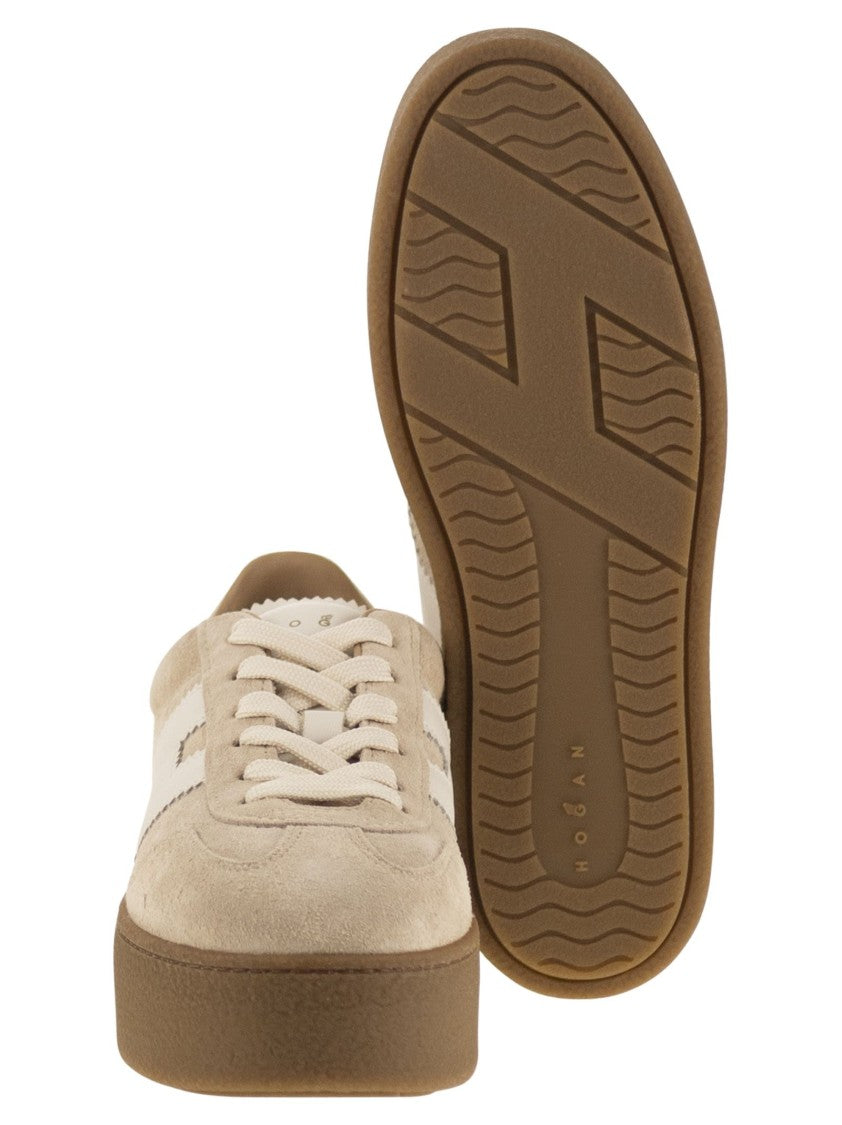Hogan Cool - Suede Trainers With Thick Soles