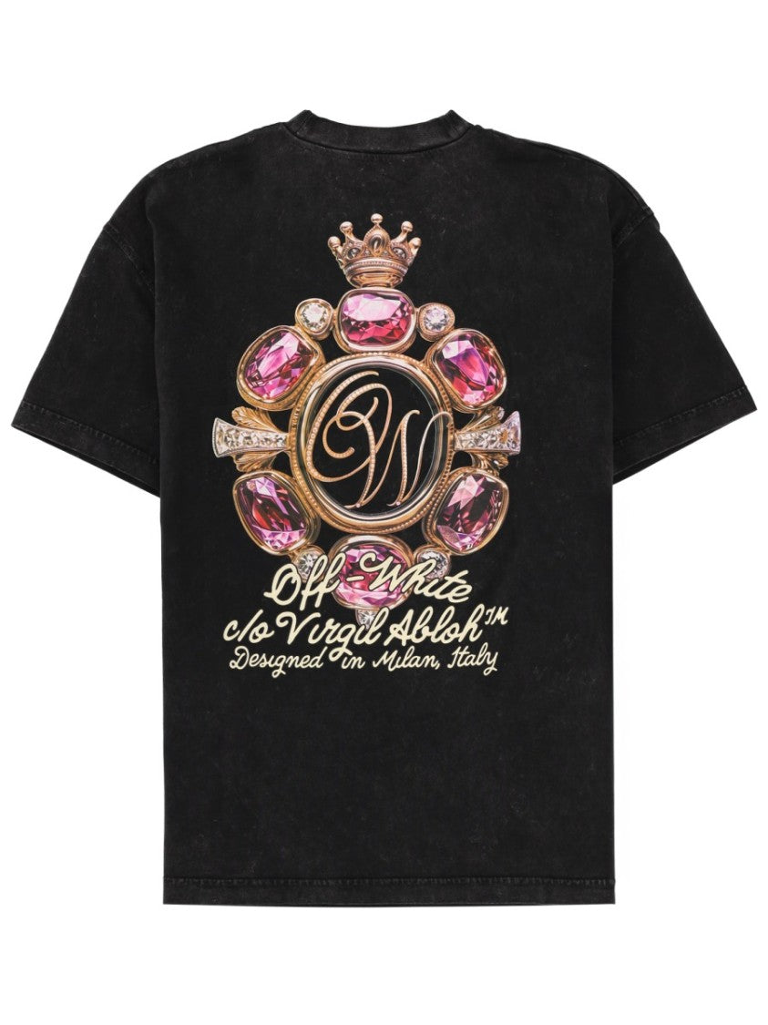 Off-White Off-White Relaxed Crown Emblem T-Shirt