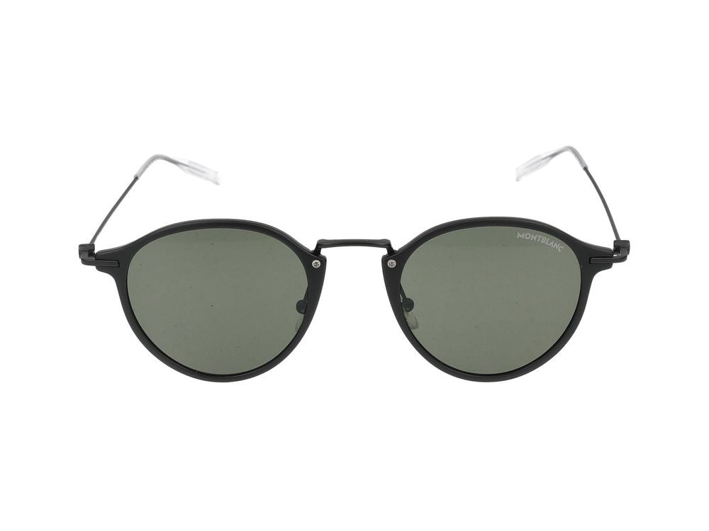 Montblanc Sunglasses Montblanc Mb0294s 005 Black Black Grey 50/23/145