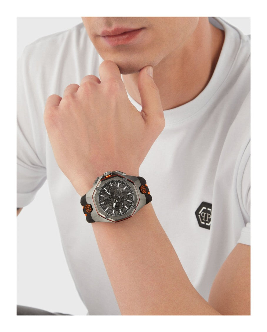 Philipp Plein Octagon Chronograph Watch