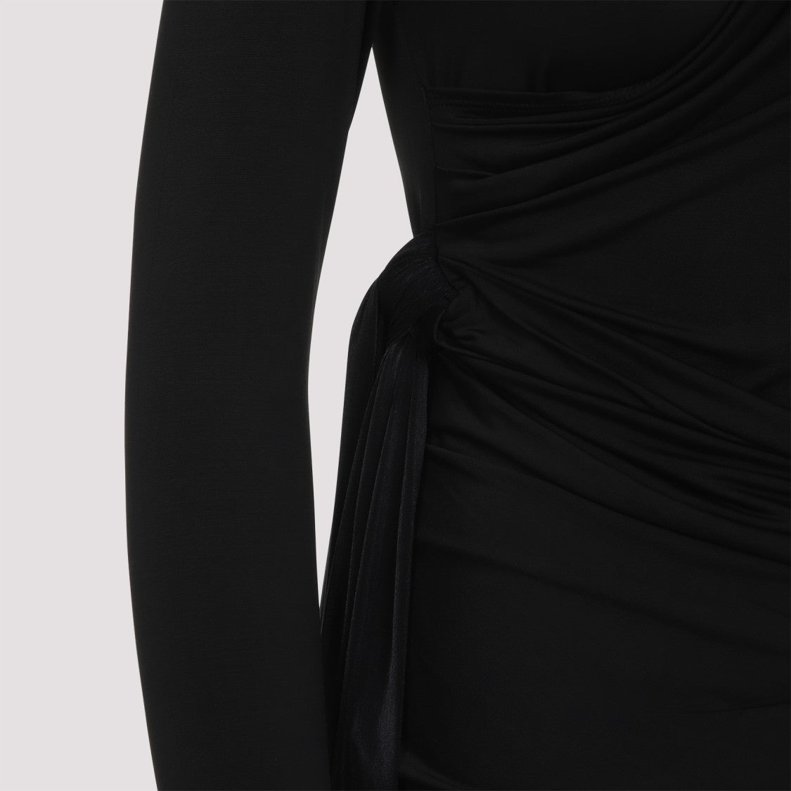 Diesel T-Crissy-Plain Black Acetate Top