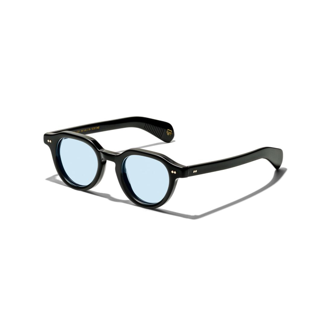 Moscot Glossy Black Or-Bai-S Round Sunglasses