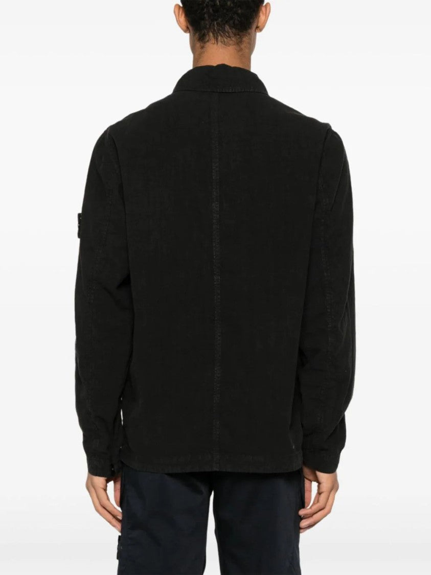 Stone Island Compass Badge Shirt Jacket