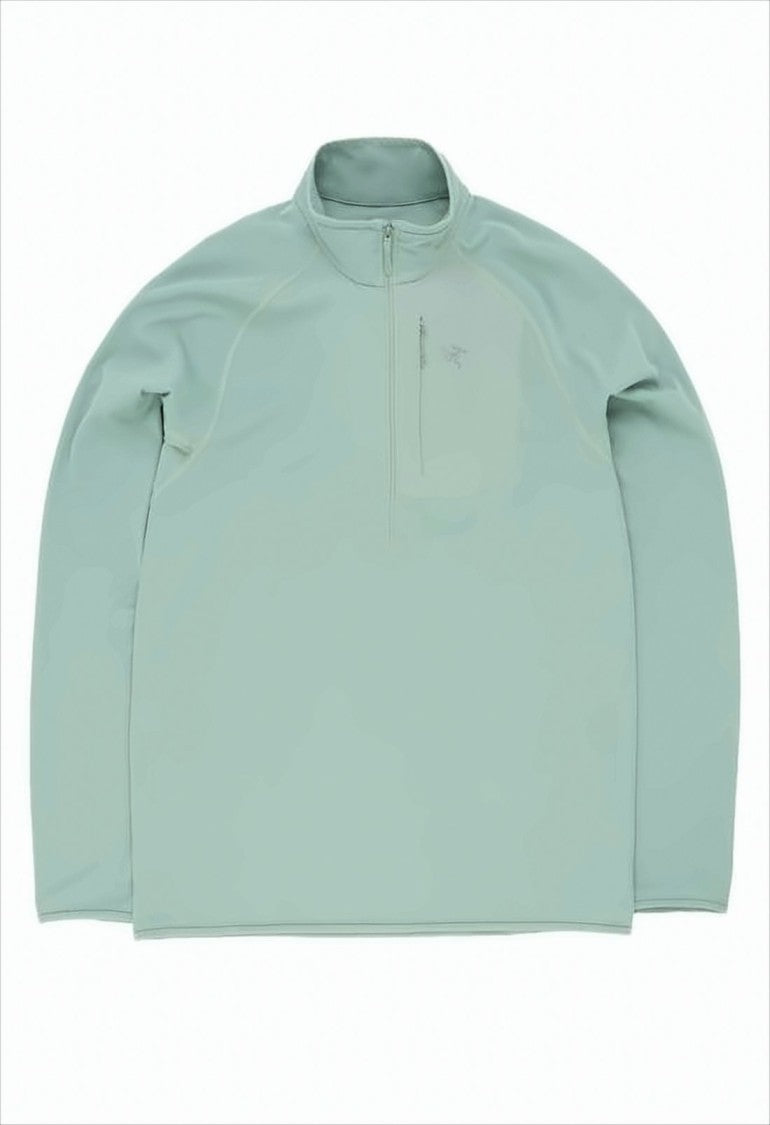 Arc'teryx Long-Sleeve Quarter-Zip Top With Zippered Chest Pocket