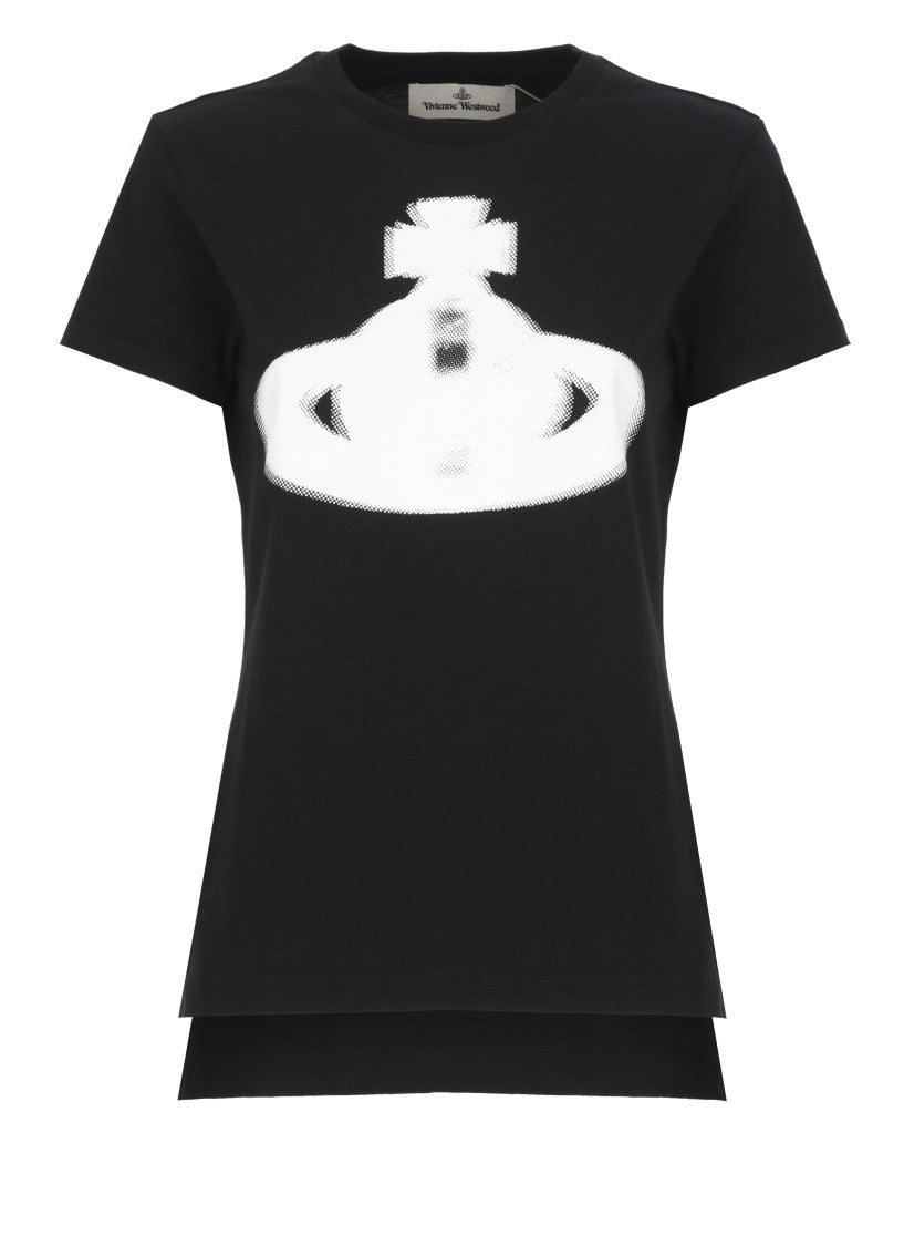 Vivienne Westwood Black Halftone Orb T-Shirt