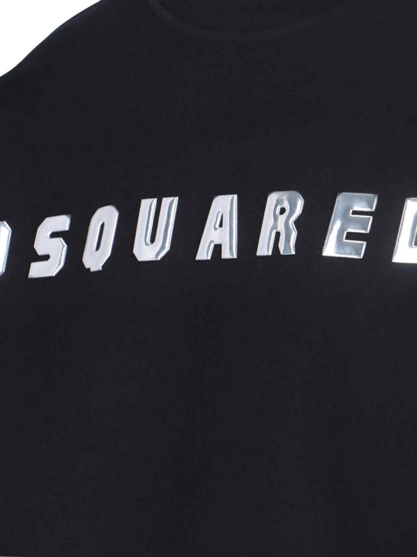 Dsquared2 Logo Crewneck Sweatshirt – Black