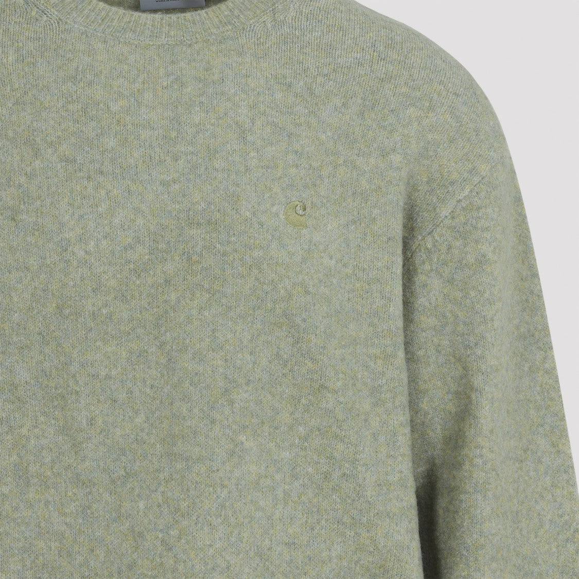 Carhartt Wip Textured Knit Sweater With Crew Neckline