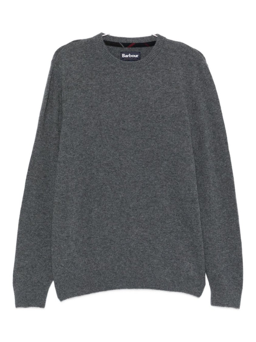 Barbour Classic Fit Grey Wool Sweater