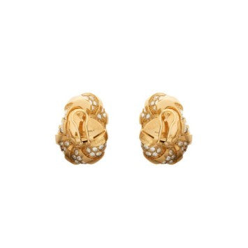 Lanvin Rhinestone Melodie Earrings