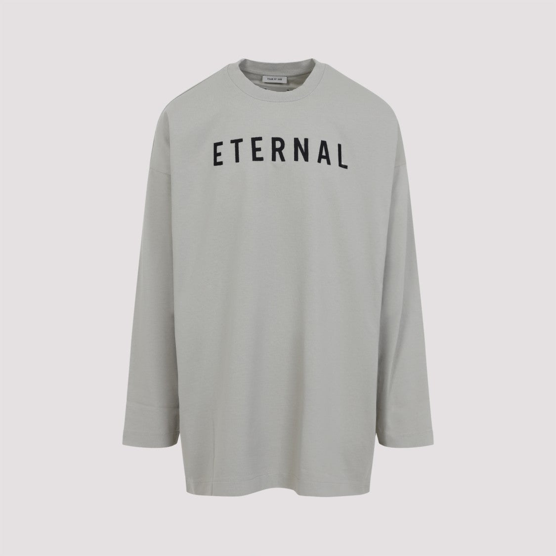 Fear Of God Dove Grey Cotton Eternal Long Sleeve Tee