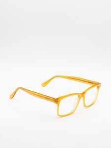 Moli@Limo Bold Rectangular Optical Frames In Vibrant Yellow And Orange