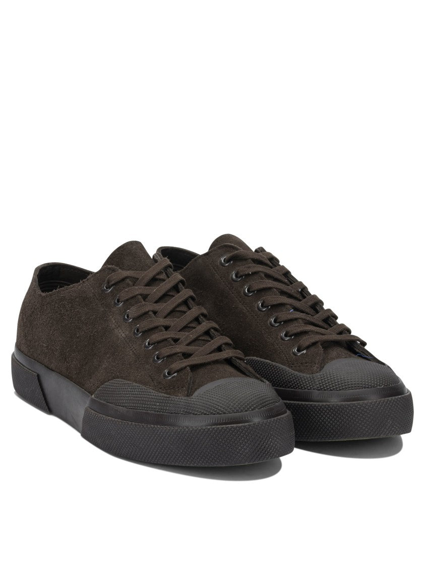 Superga Suede Leather Slip-On Sneakers