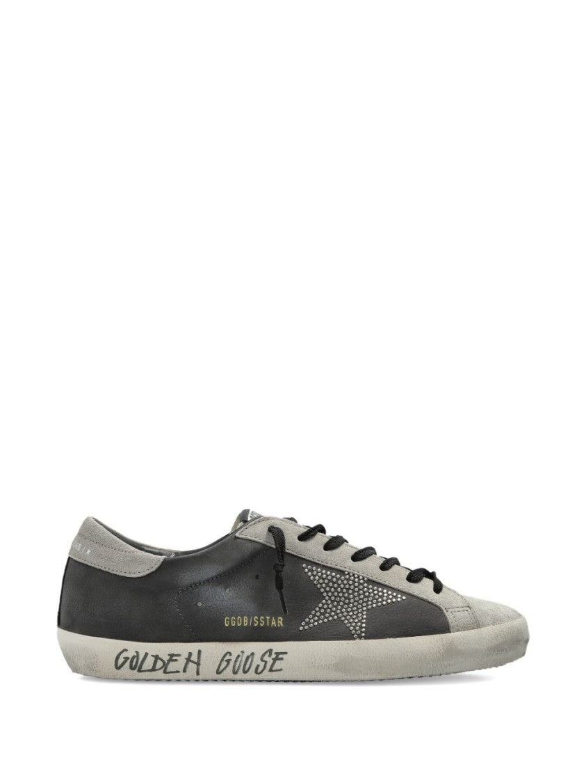 Golden Goose Silk And Nylon Distressed Detail Sneakers