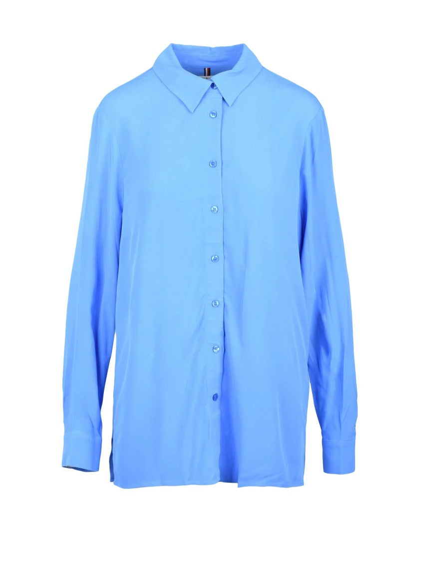 Tommy Hilfiger Light Blue Fluid Casual Shirt