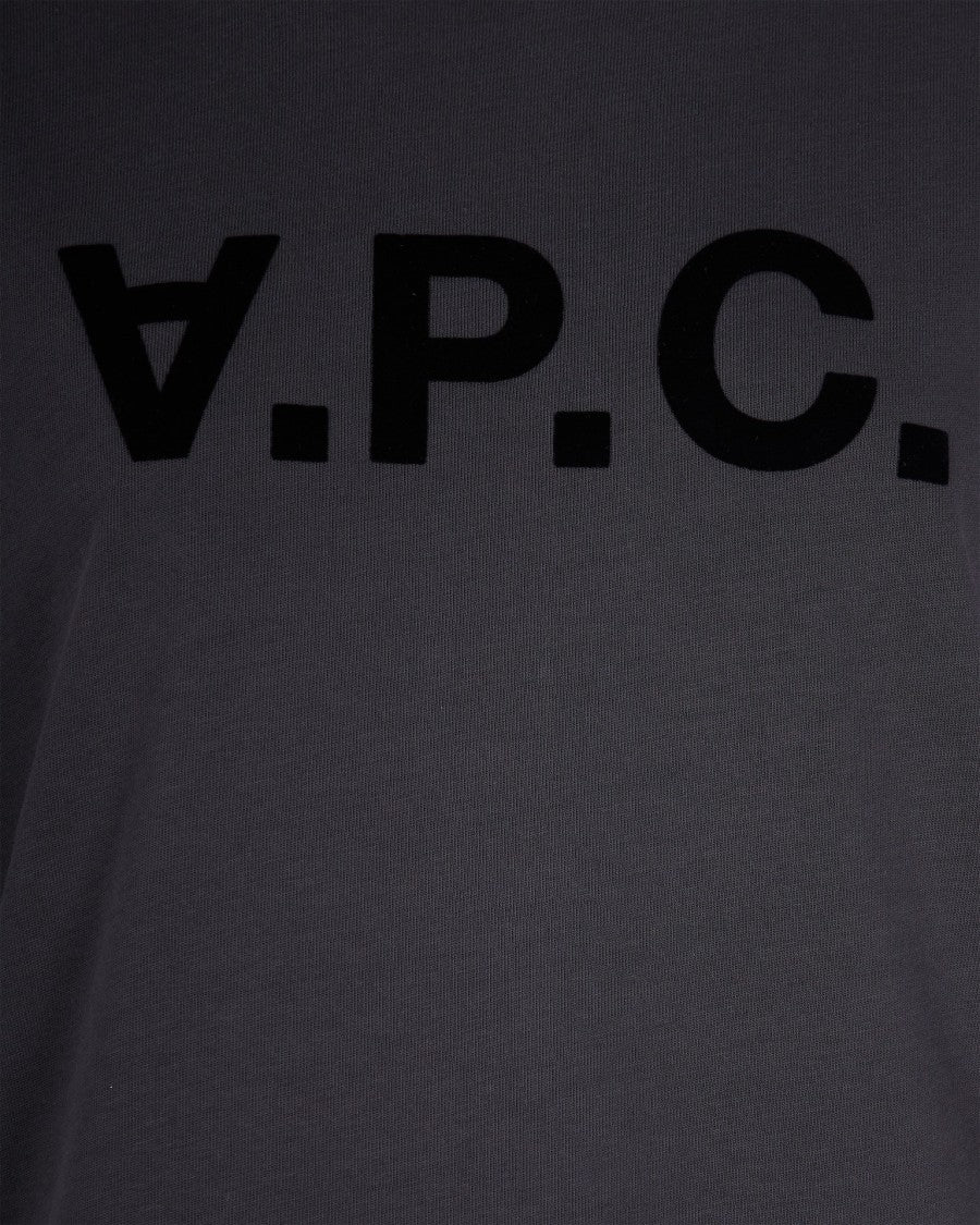 A.P.C. Flocked Logo T-Shirt