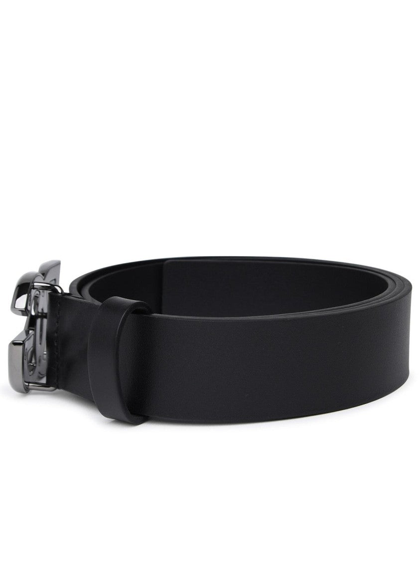 Dolce & Gabbana Black Leather Belt