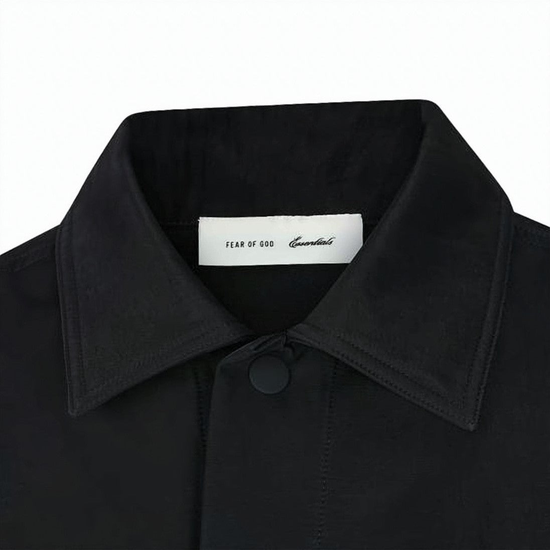 Fear Of God Structured Boxy Jacket With Classic Collar And Matte Finish
