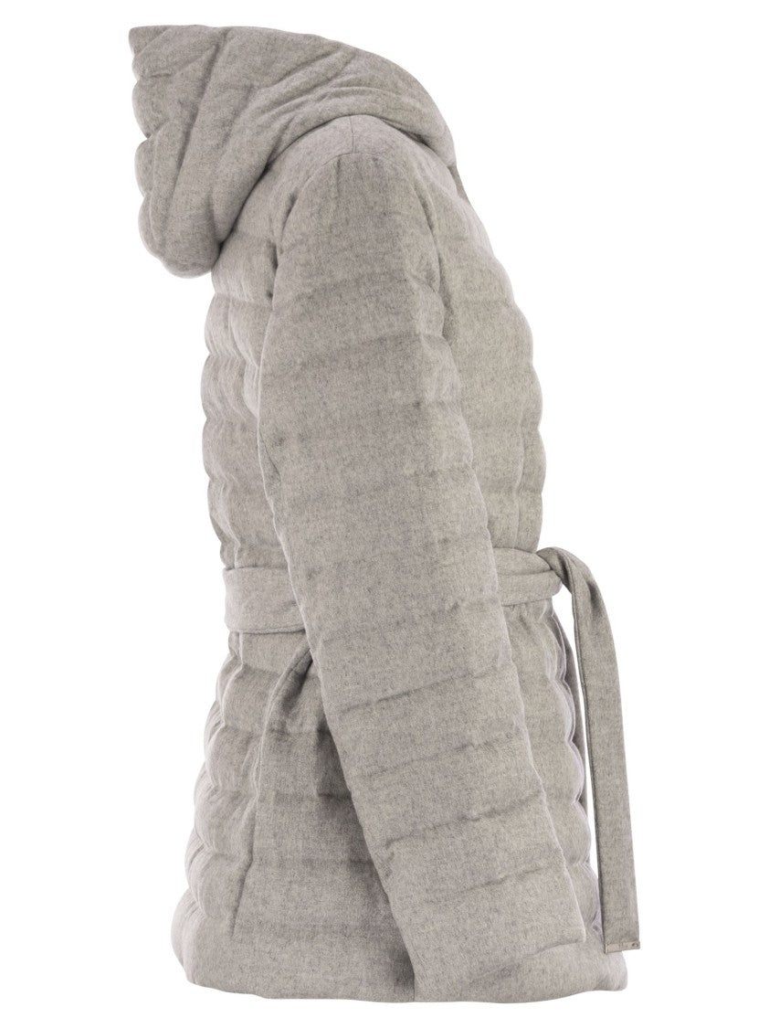 Herno Silk And Cashmere Kimono Jacket