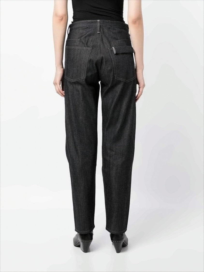 Jil Sander Dark Indigo Straight-Leg Denim Pants