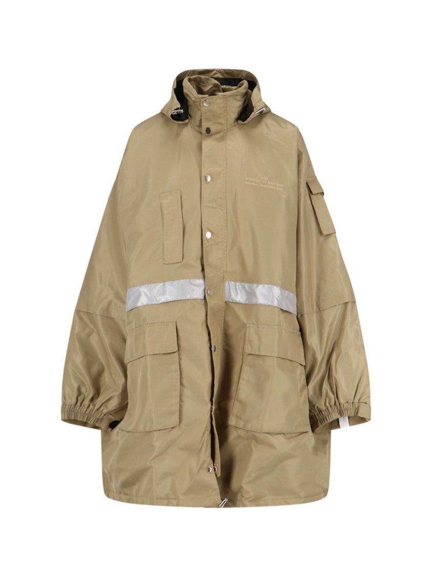 Rokh Logo Hooded Parka