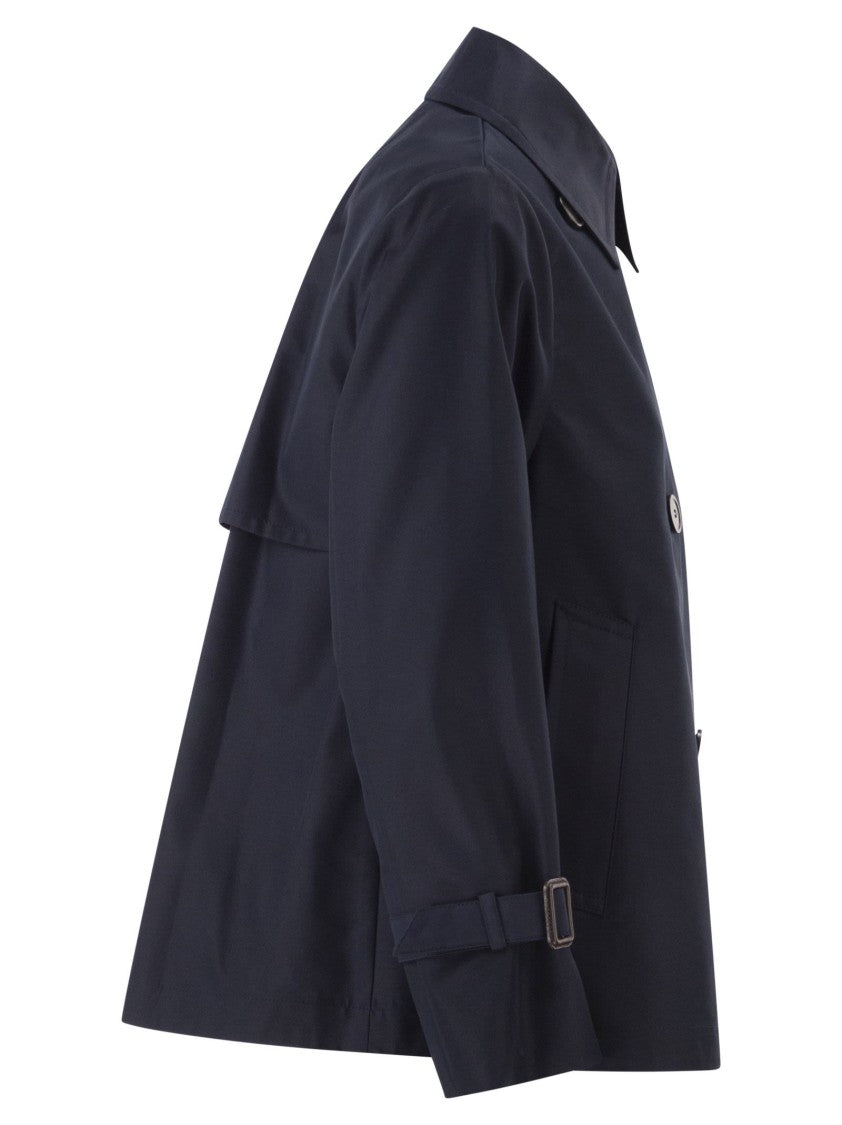 Max Mara Wkdbiglia - Water-Repellent Gabardine Trench Coat