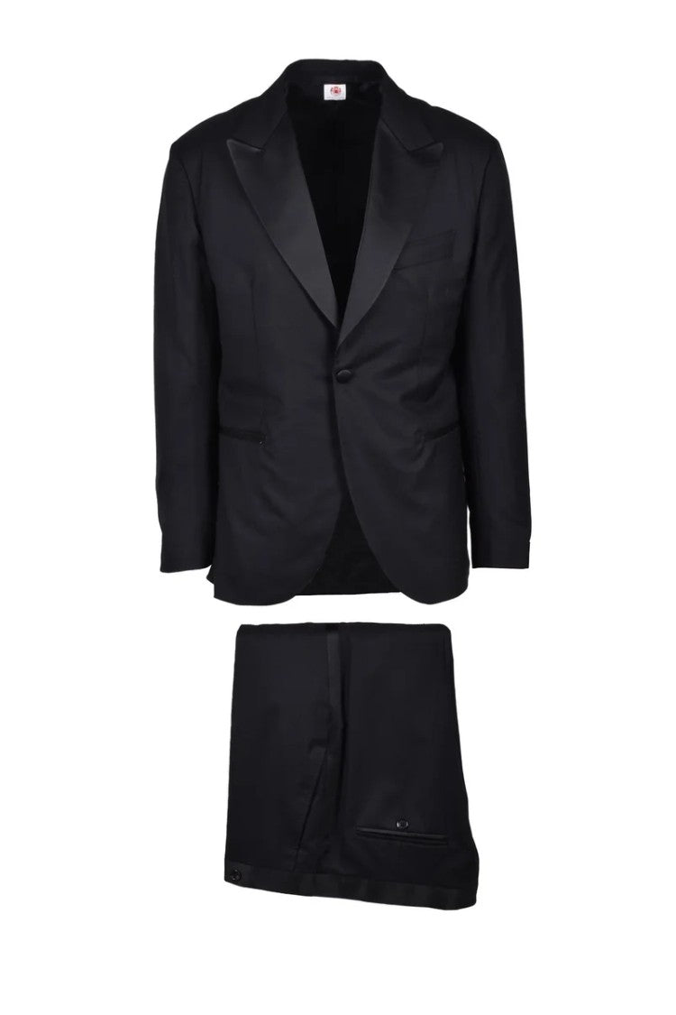 Luigi Borrelli Napoli Virgin Wool Suit - Black